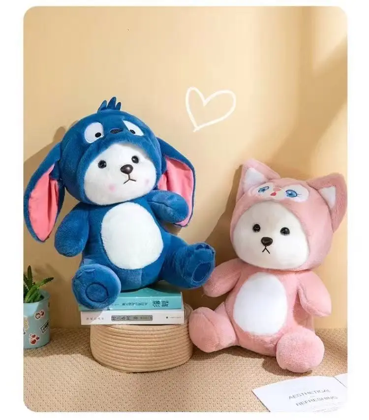 25cm Urso de Pelúcia Fofo: Boneco de Acompanhamento Reconfortante