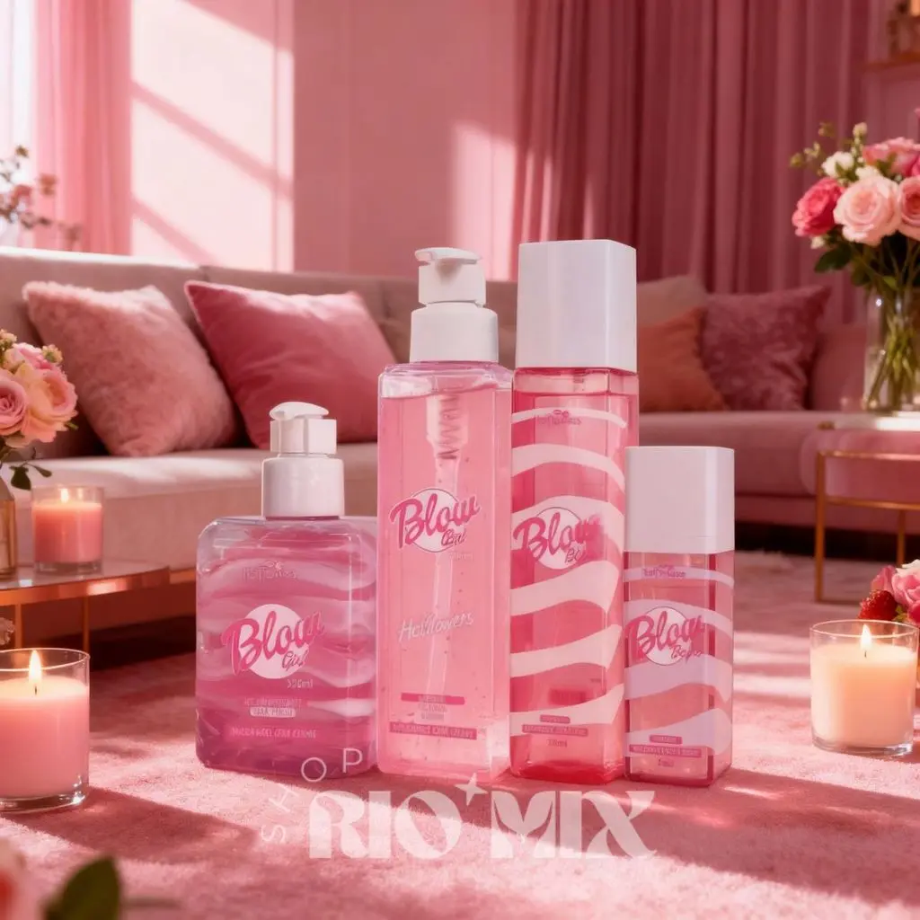 Kit Blow Girl Personalizável – Creme Hidratante | Sabonete Corporal | Body Splash | Perfume Hot Flowers