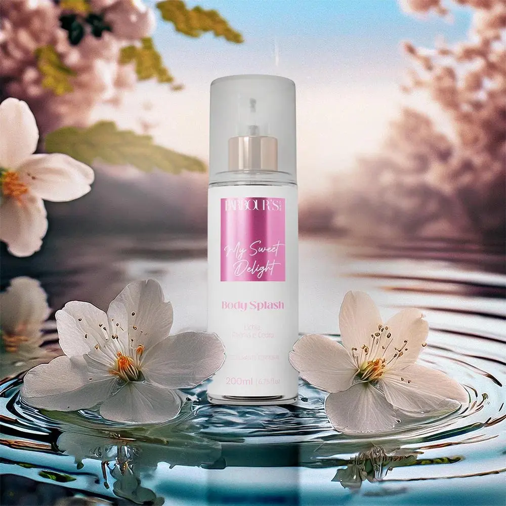 Body Splash My Sweet Delight Barbour's Beauty 200ml Fragrância Fresca Desodorante Corporal Desodorante Colônia Toque Envolvente