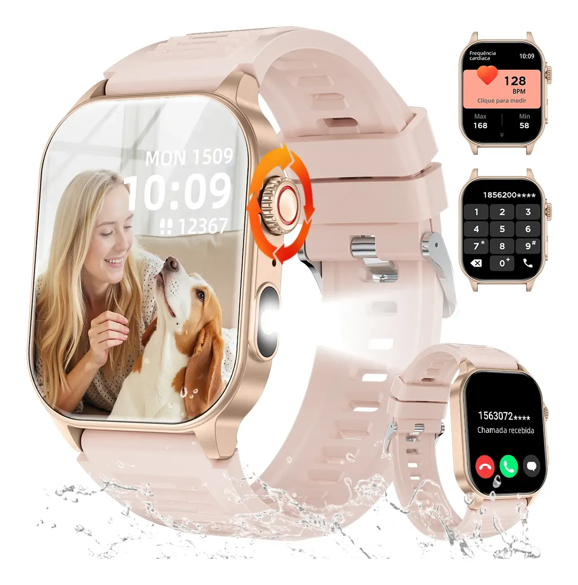 Relógio Smartwatch Digital Original Bluetooth Homem Feminino