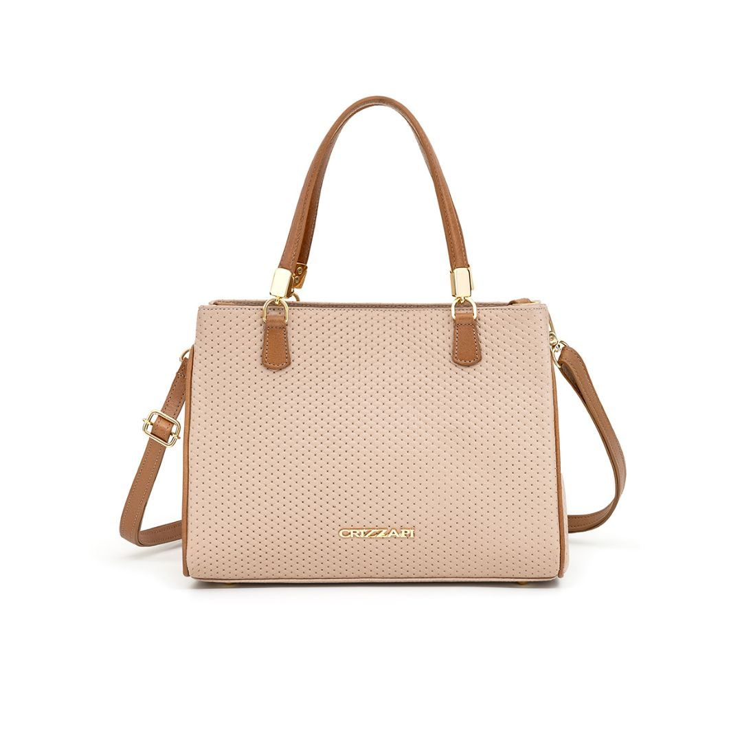 Bolsa Tiracolo Com Compartimento E Alças Flexíveis | CR-597 – Rosê